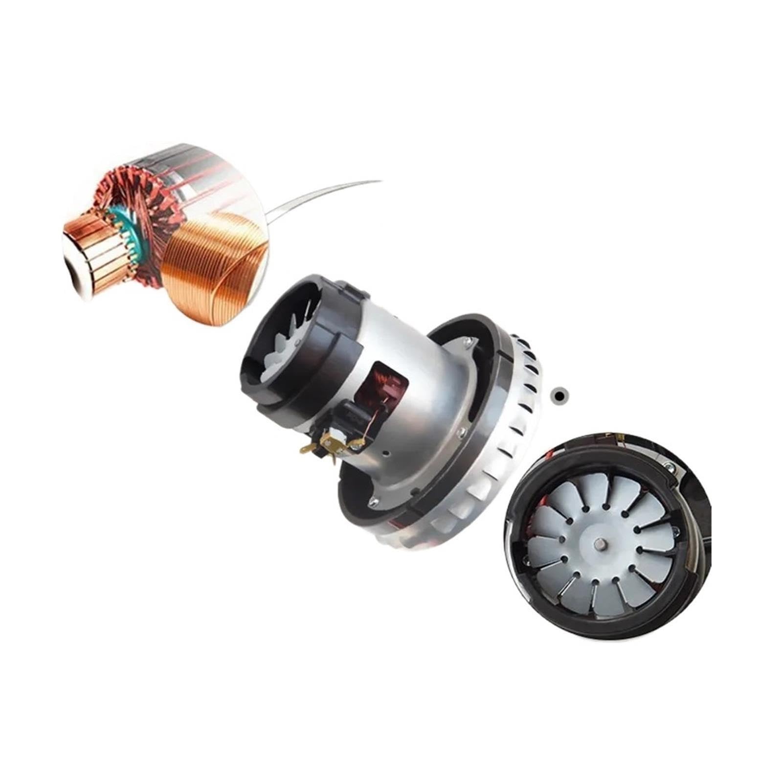 Motore di aspirazione in rame 220V 1400W compatibile con Karcher WD3.200
