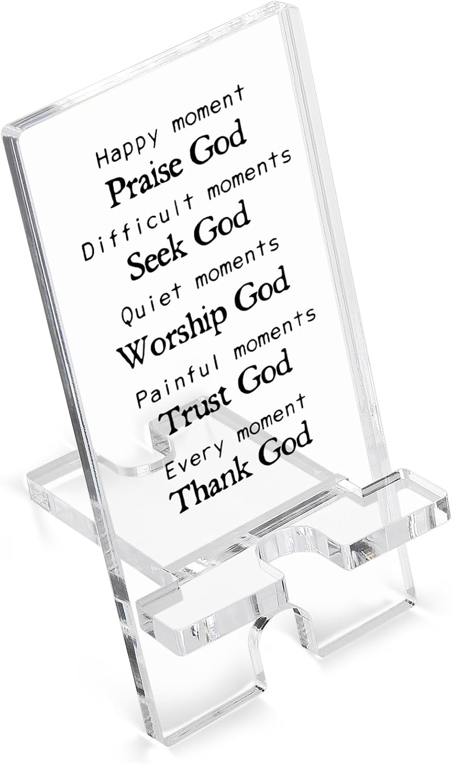vizuzi You are Inspiration Gifts, Inspirational Bible Verse Scripture Phone Holder, Christian Quote Phone Stand, Religious Gifts for Women Christian Friendship Acrylic Phone Stands ZAA57