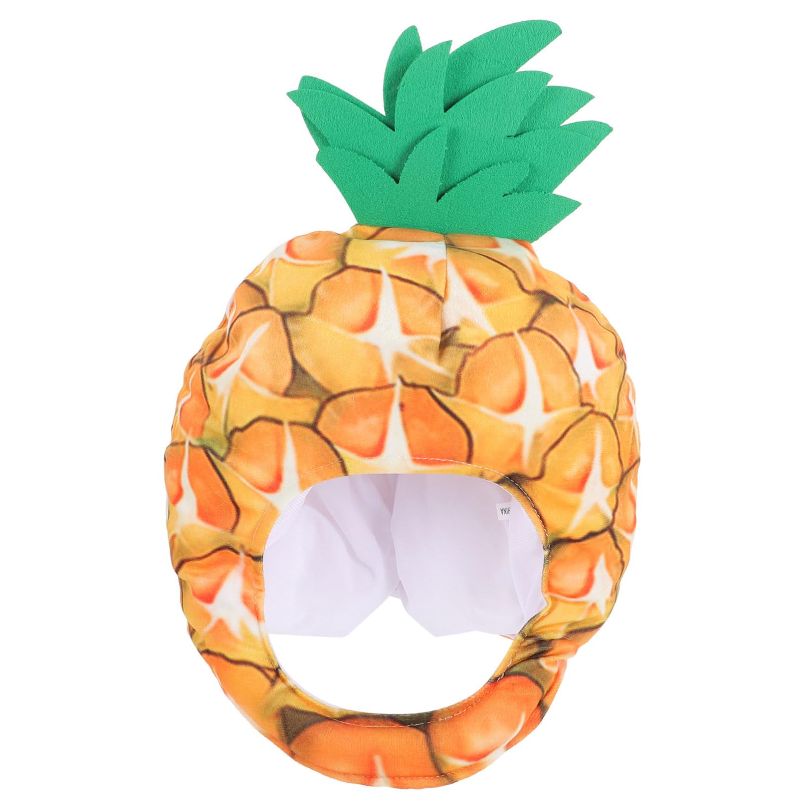 FOYTOKI Funny Pineapple Mask Hat for Dress-up Plush Fruit Photo Prop for Party