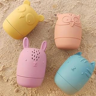 Baby Bathtub Toys, Toddler Bath Toys, Silicone Bath Toys, Bpa Free Bath Toys for Babies, Infant 0-6 Months, Toddlers 1-3 Years Old Non-Toxic Bathtub Toys, Tub Toys, Water Activity Toys