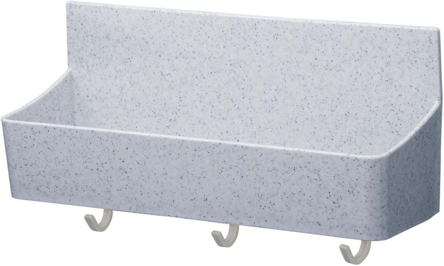 ????(Shinki Gosei) Unide Magnetic Bottle Rack White Stone with Hooks