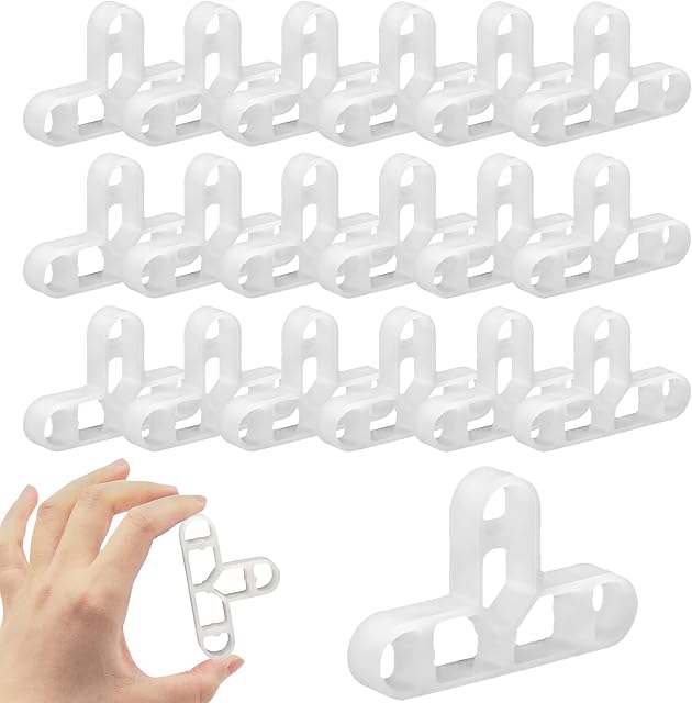 100 Pcs Tile Spacers, 10mm T-Shape Floor Tile, Removable Tiles Spacer for DIY Paving Tiling Wall, Garden, Red Bricks, Patio Slabs