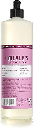 Miniatura 192 de Mrs. Meyer's Clean Day - Detergente líquido para platos, aroma a campanillas azules, fórmula biodegradable, paquete de 3 unidades, 16 fl oz