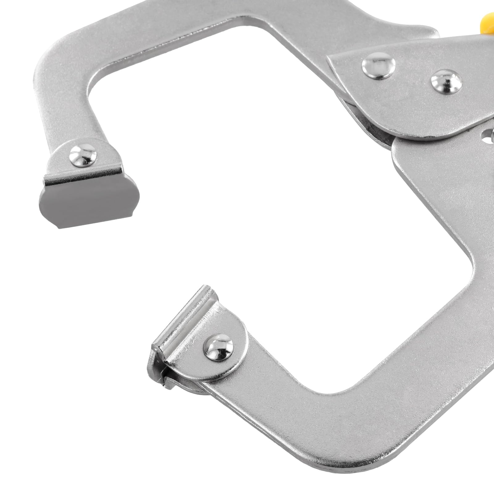 Lot de 3 Serre-joints en C, Pince Étau en Acier Robuste 11 Inch, Ouverture Max 8 cm, Pince de Serrage pour Travail du Bois, Soudure & Bricolage