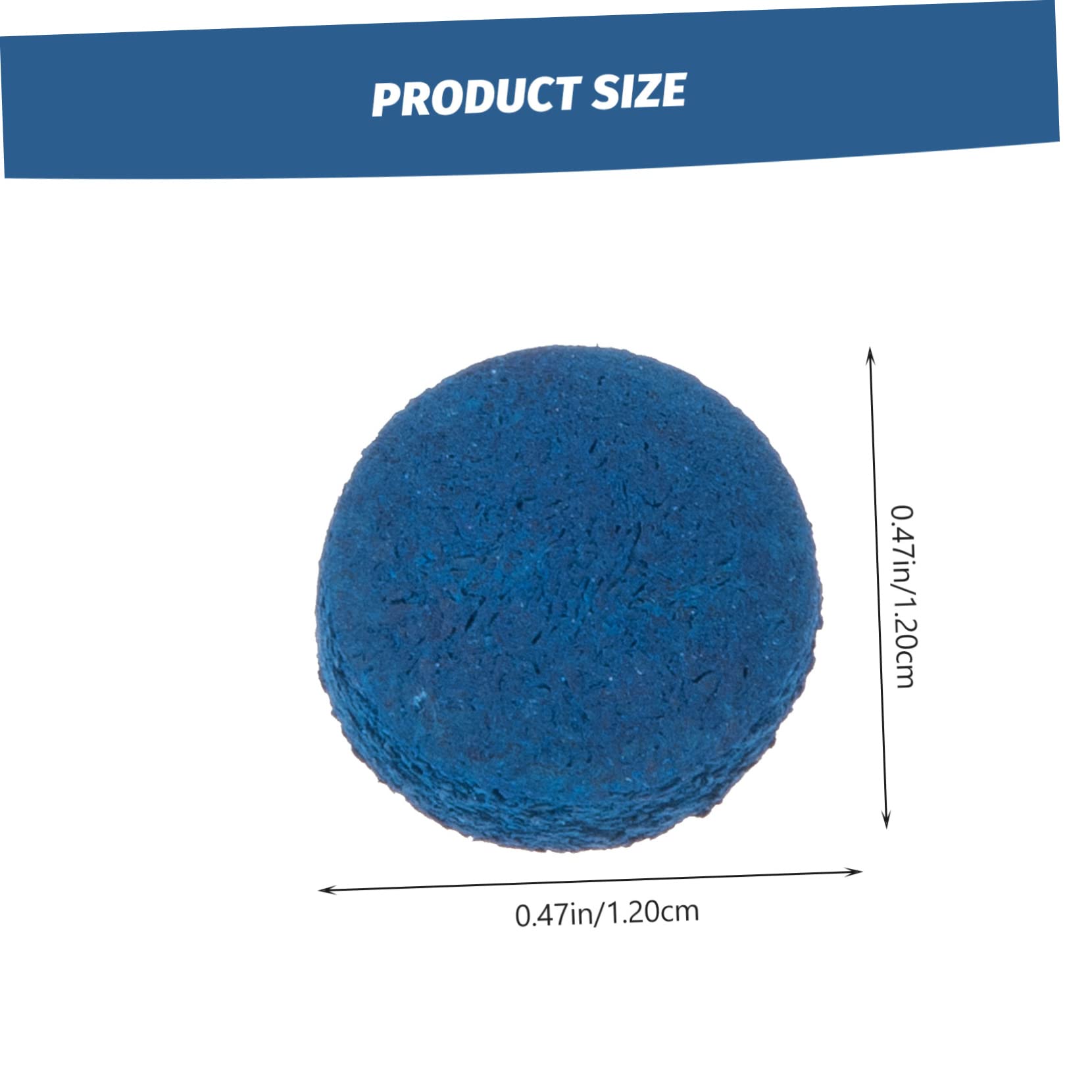 GRIRIW 20Pcs Billiard Tips Replacements Durable Pool Tips for Easy Installation and Enhanced Control for Billiard and Snooker Use with Storage Box