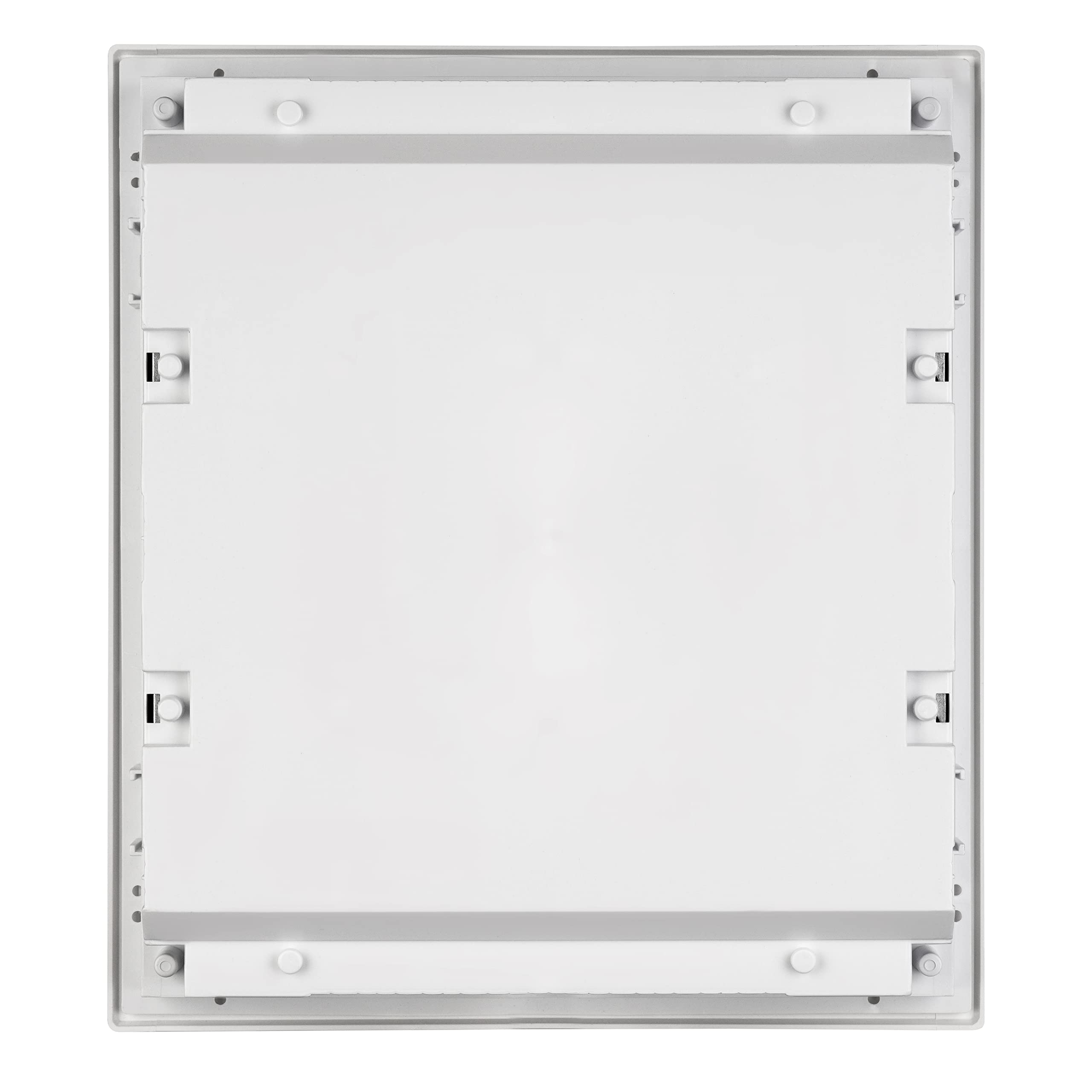 REV Verteilerkasten - Sicherungskasten Unterputz, Schaltschrank 2-reihig 24TE, 400V, 379x341x105mm, weiß