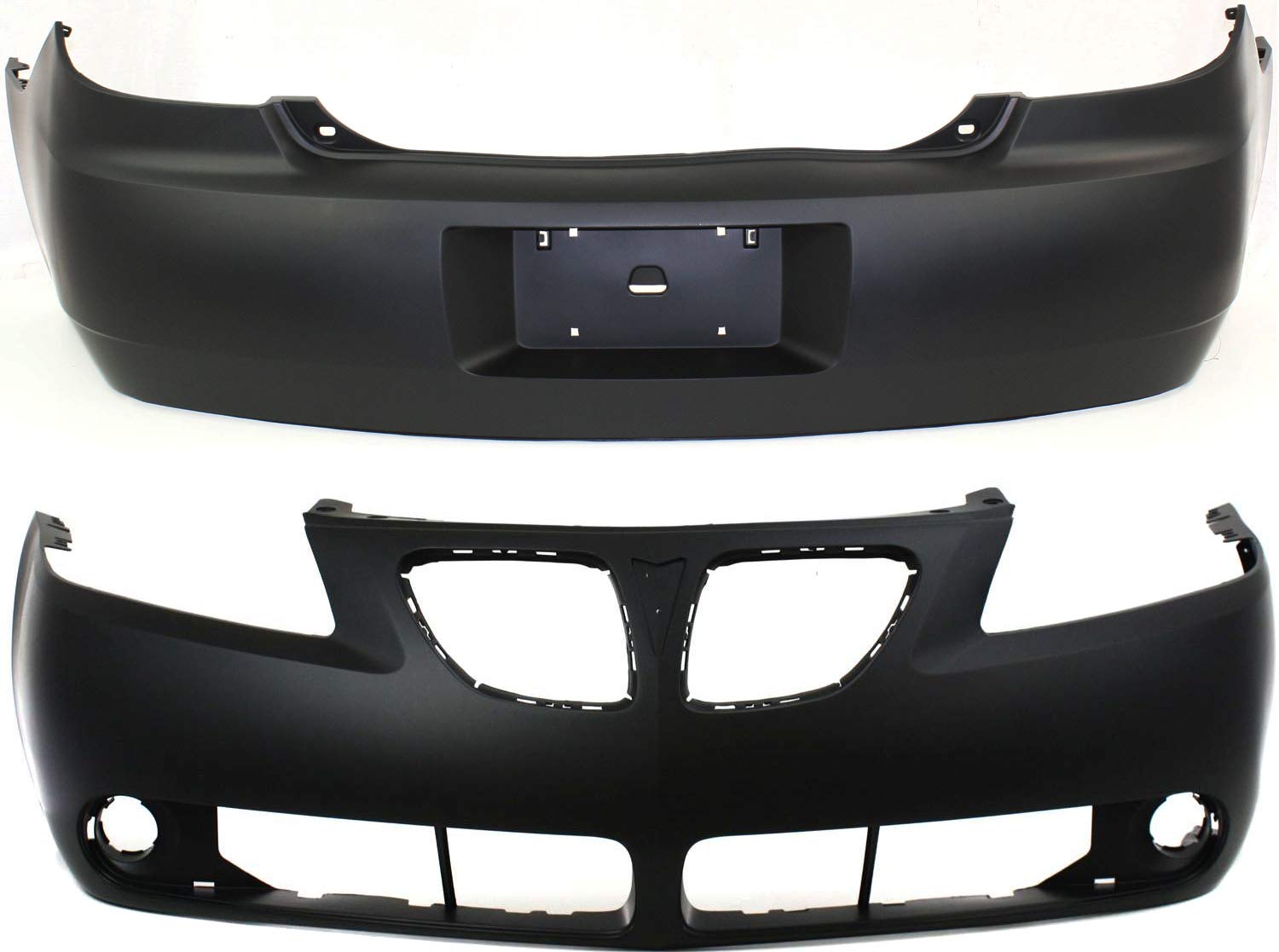 Garage-Pro Bumper Cover SET Compatible with 2005-2009 Pontiac G6 Sedan Front and Rear