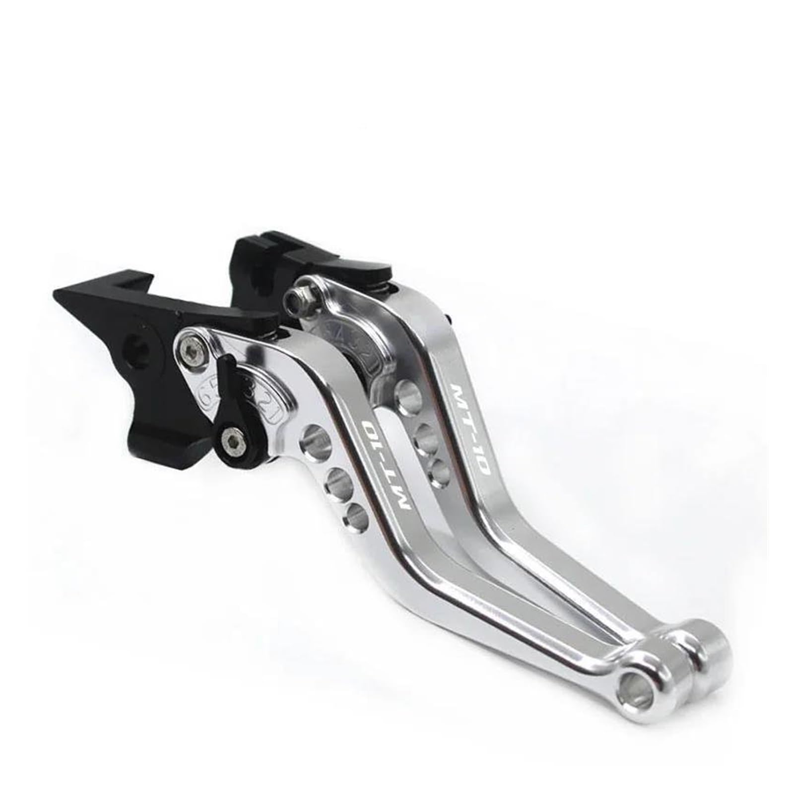 SHUZHAO for MT-10 MT10 FZ-10 2016-2019 Short Brake Clutch Levers(Silver)