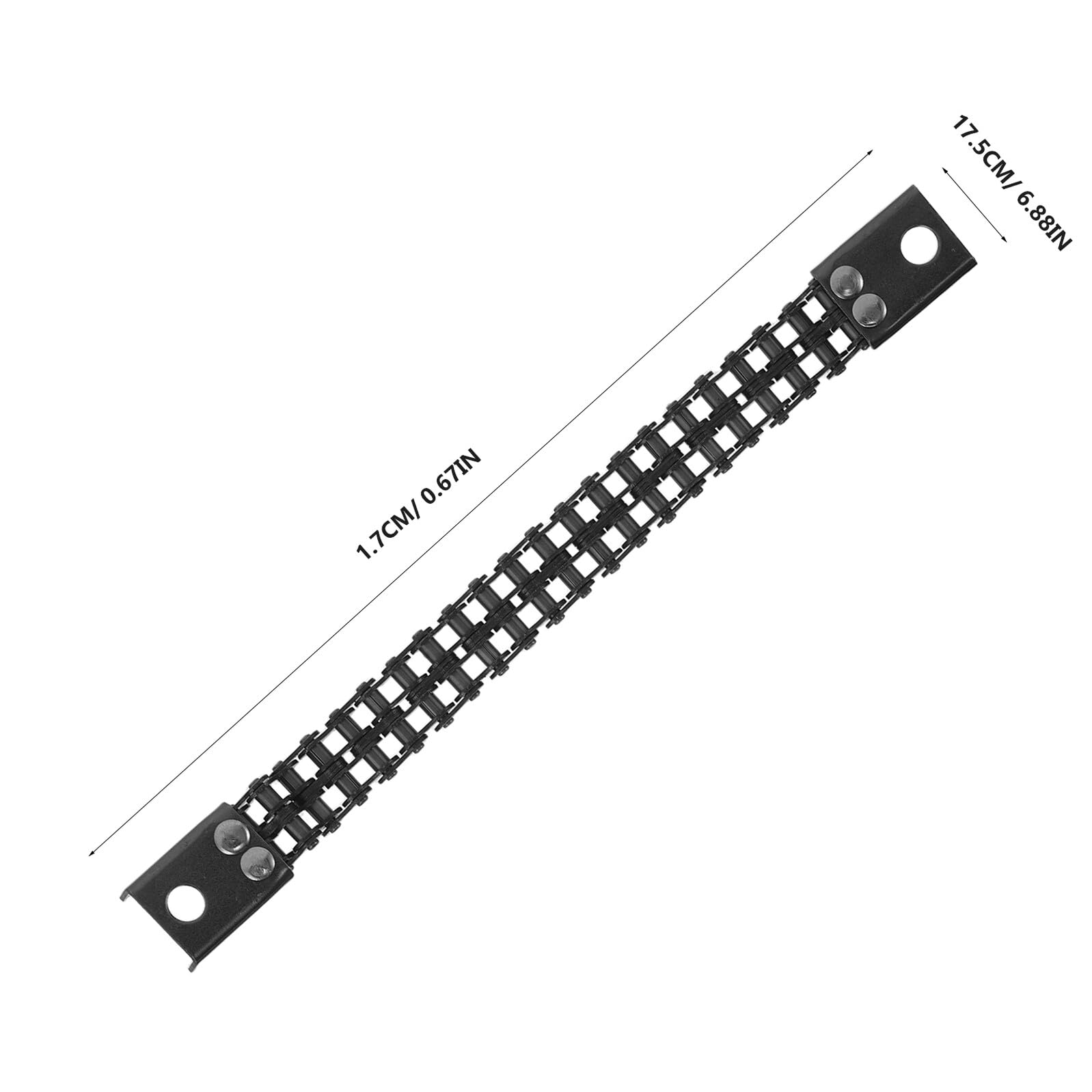 Mikinona Kit pour Pédale de Grosse Caisse Double Chaîne Ressorts et Vis Métalliques Accessoires de Remplacement Compatibles avec Pédales de Batterie Standard