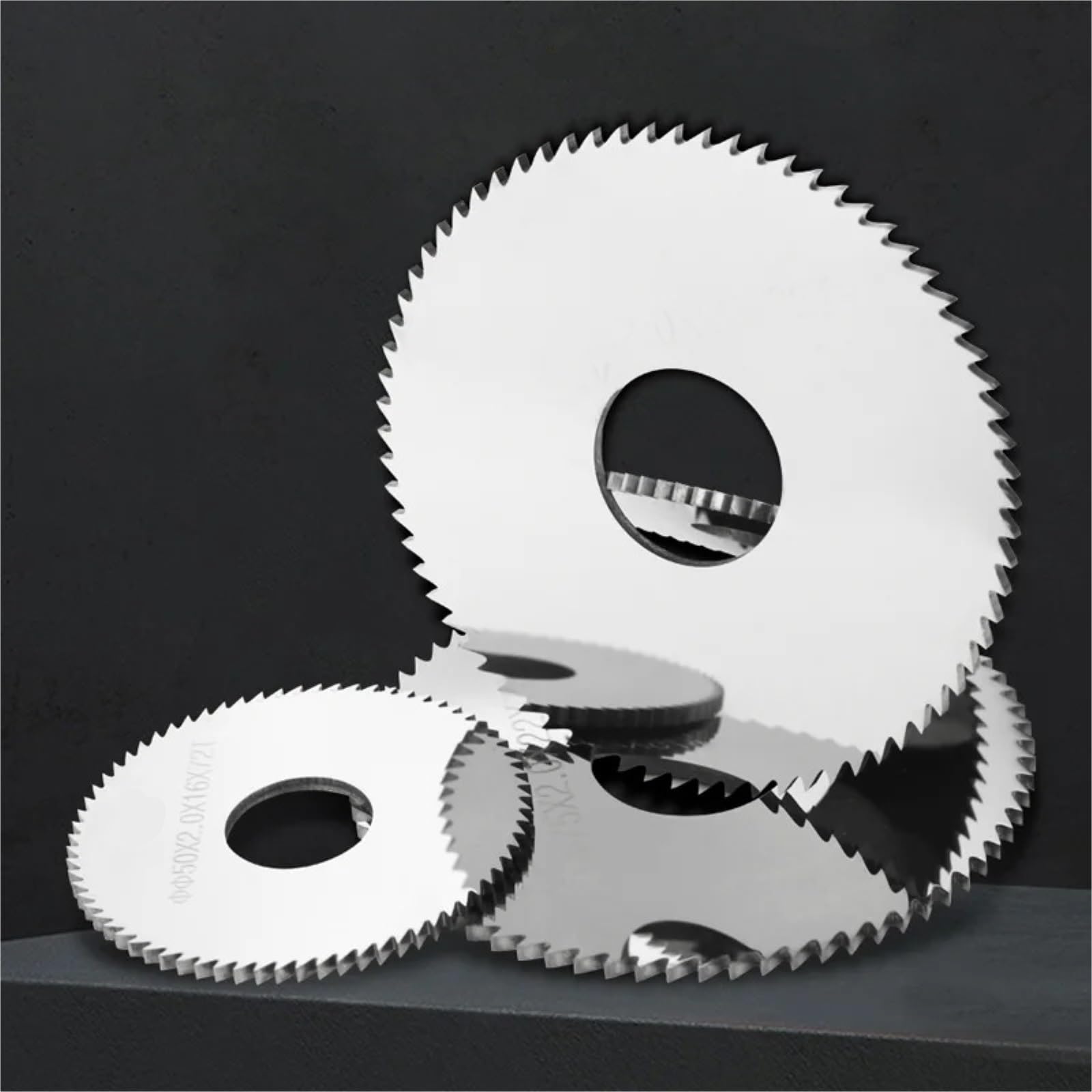 Brzeszczot do cięcia metalu 1 szt. Ostrze do frezowania ze stali wolframowej Piła tarczowa z węglika spiekanego Frez 16 mm-110 mm(63mm-d16,1.2mm)