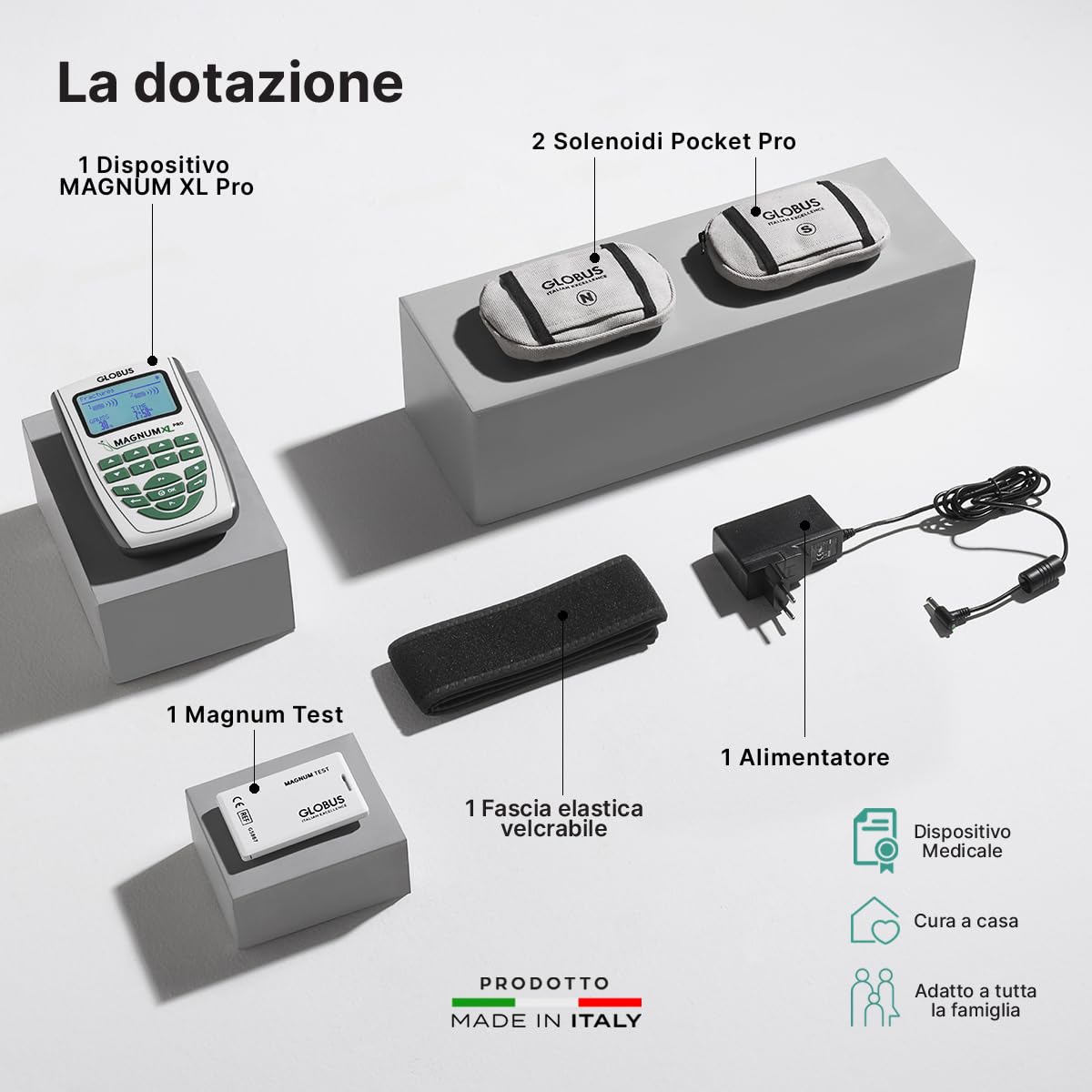 GLOBUS | Magnum XL Pro, Magnetoterapia Domiciliare ad Alta Potenza