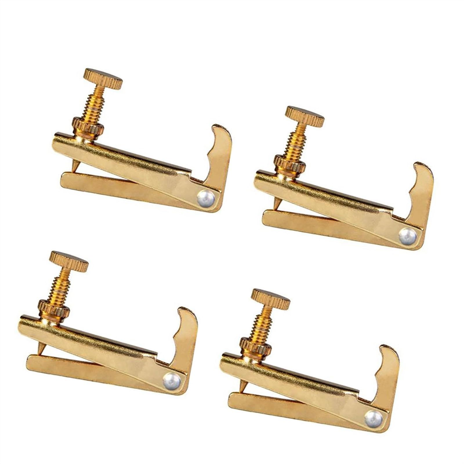 accessori violino 20 pezzi di accordatori fini per violino dorato 4/4 accessori per parti di violino