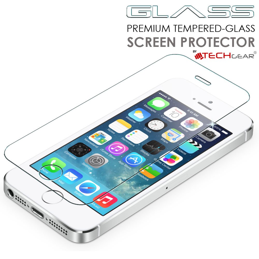 Screen Protector, effetto vetro ultra resistente per iPhone 5S/5