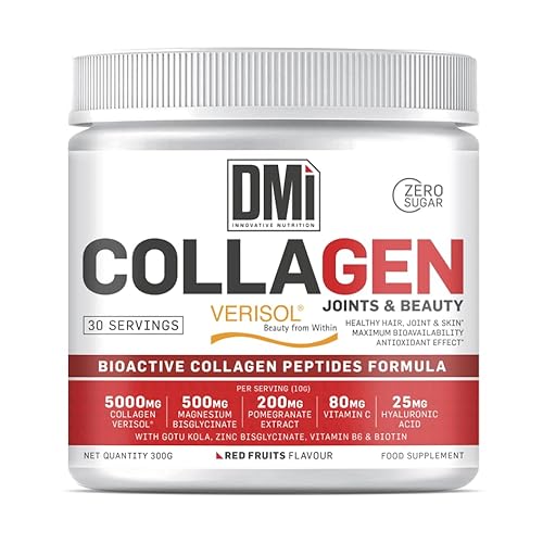 DMI COLLAGEN JOINTS & BEAUTY (Collagen Verisol® Complex) Frutos Rojos Red Fruits 300 g