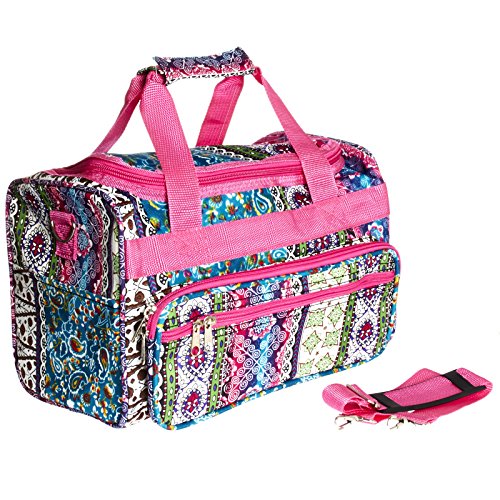 Boho Patchwork Duffle Bag 13-inch