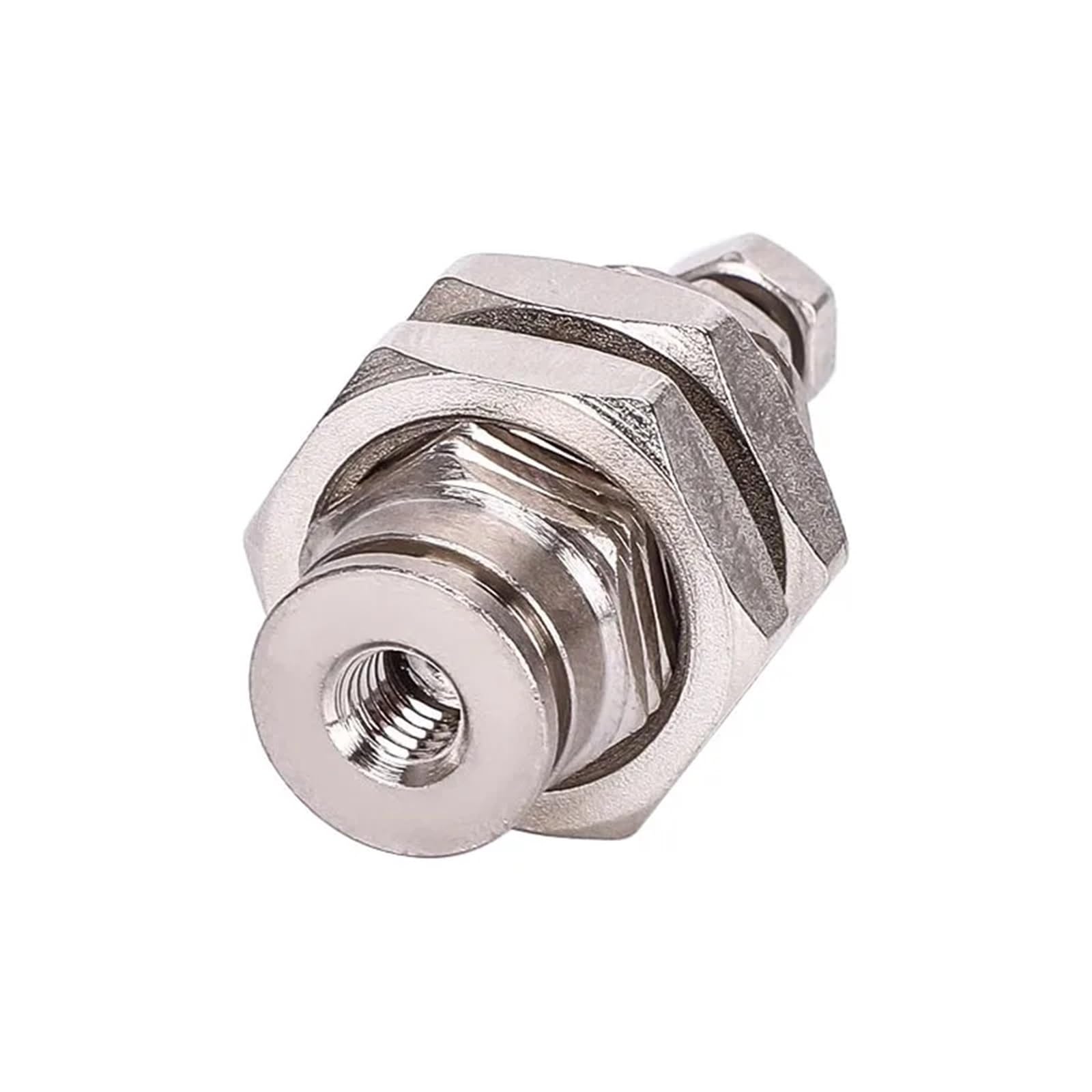 Lot de 5 Mini-vérins pneumatiques CJPB 6/10/15, à Simple Effet, Course de 5, 10, 15 et 20 mm(CJPB6x15,No External Thread-B)