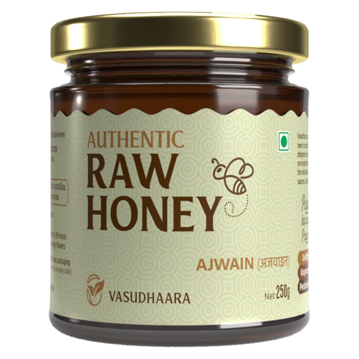 VASUDHAARA Raw Organic Ajwain Honey. Pure Natural Original Honey an Immunity Booster, also for Weight Loss and Digestive Disorders (250 gram) (B08YXL6TPN) Amazon Price History, Amazon Price Tracker