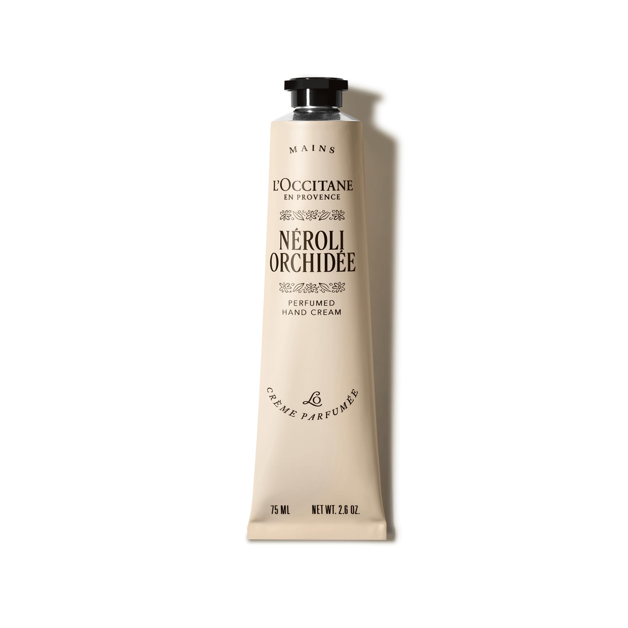 L'OCCITANE - Néroli Orchidée (Neroli Orchid) Hand Cream - 75 ml - Light texture and delicate fragrance - Made in France