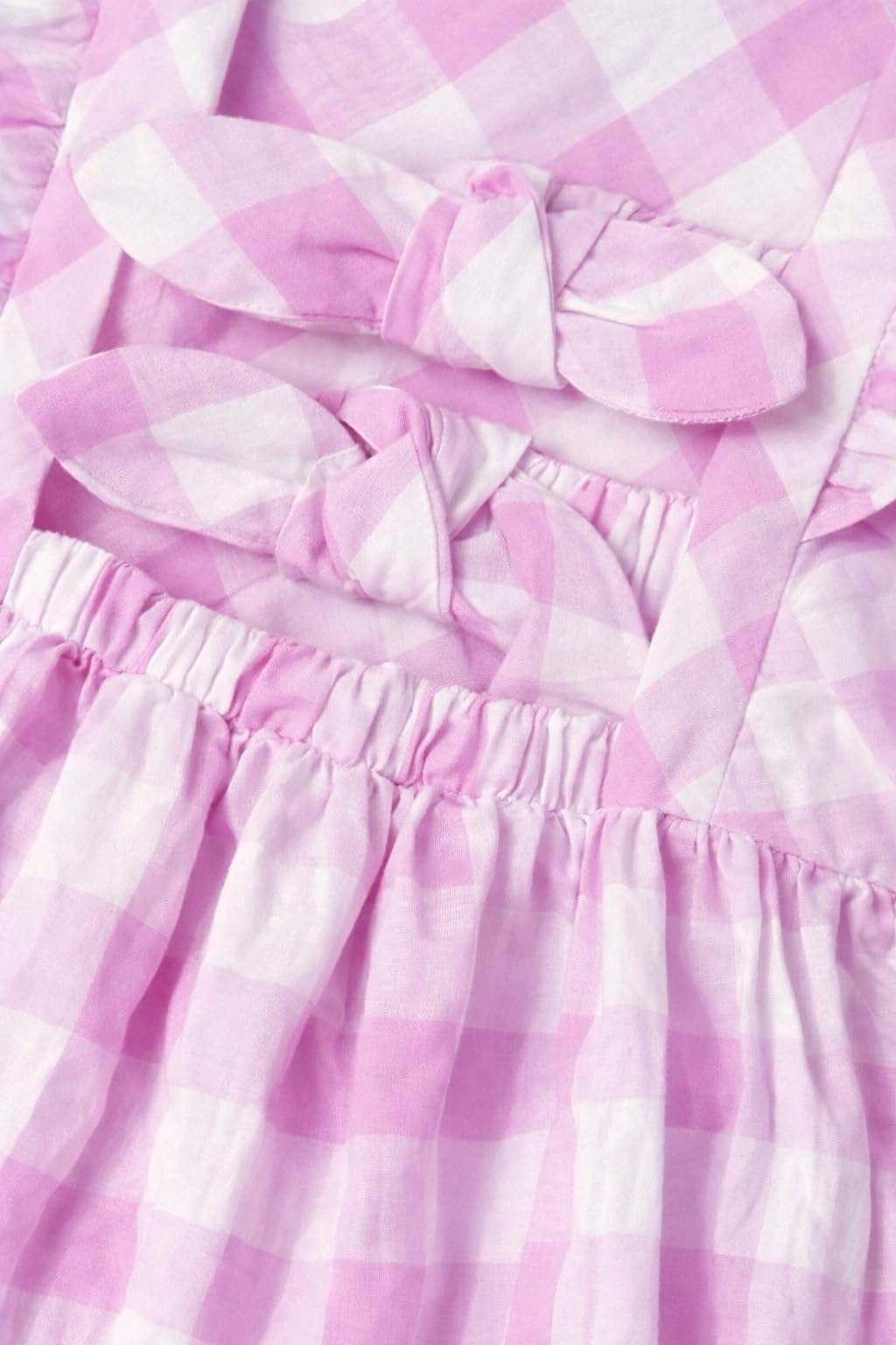 Mayoral Vestito Bambina, 3-9 Anni, Rosa con Fiori Applicati, Bretelle con Volant, Schiena Stile Nuotatore, Jersey di Cotone Elasticizzato