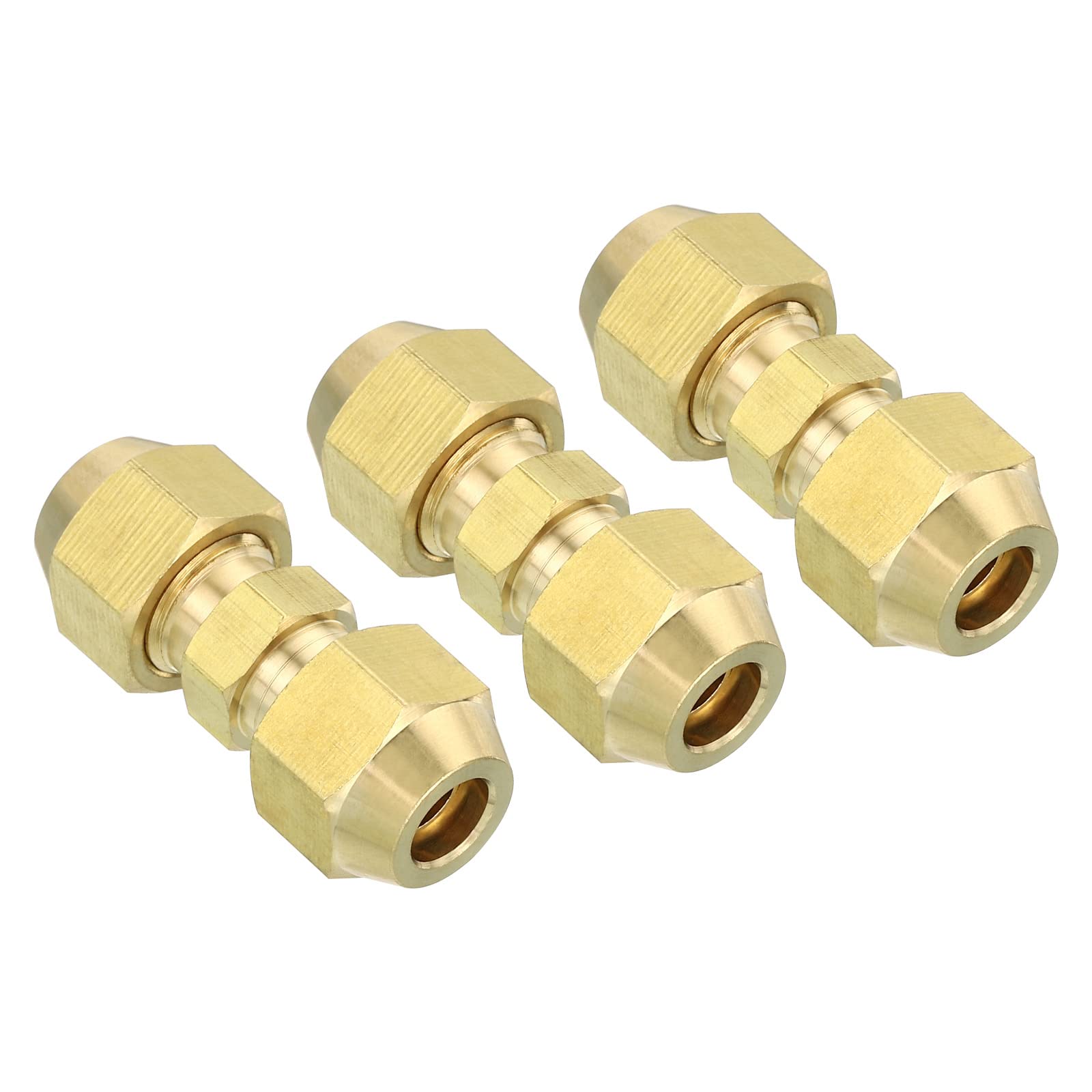 BesNPT Brass And Copper 1/4" SAE X 1/4" OD X 1.6" Stem Service Access Valve HVAC AC
