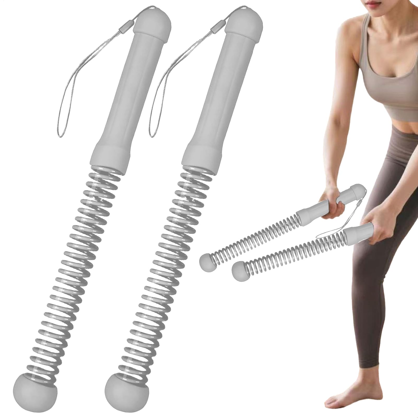 Corde à sauter sans fil lestée pour fitness à la maison - 8