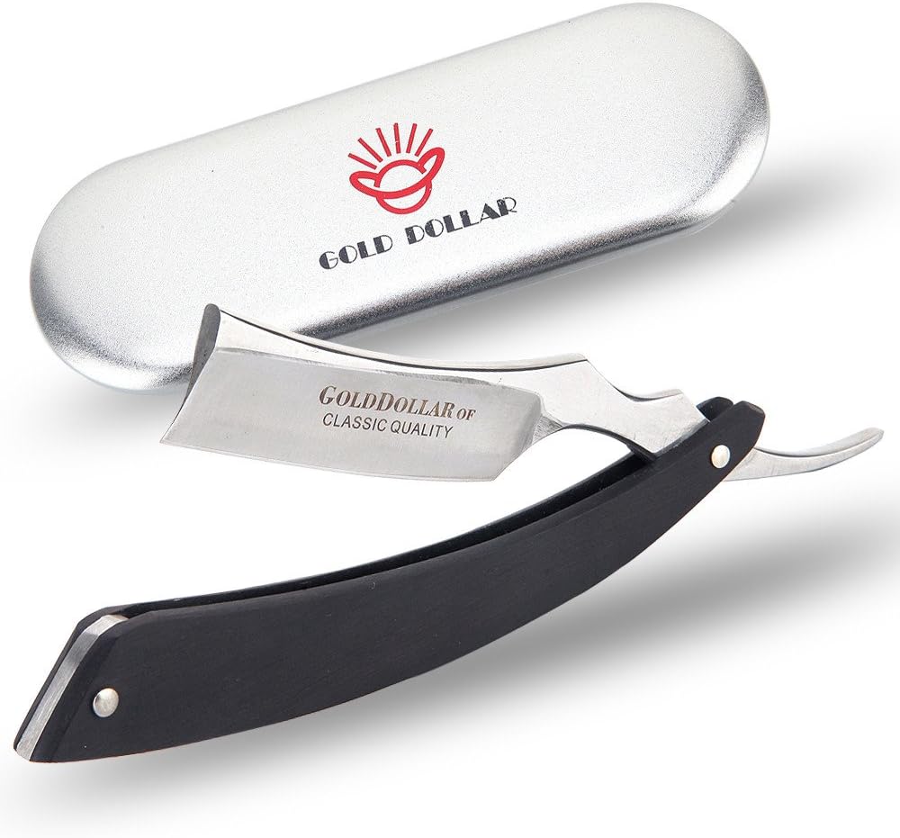 Straight Razor W59 New Handmade Wooden Scale Razor Shaving Razor Shaving Ready