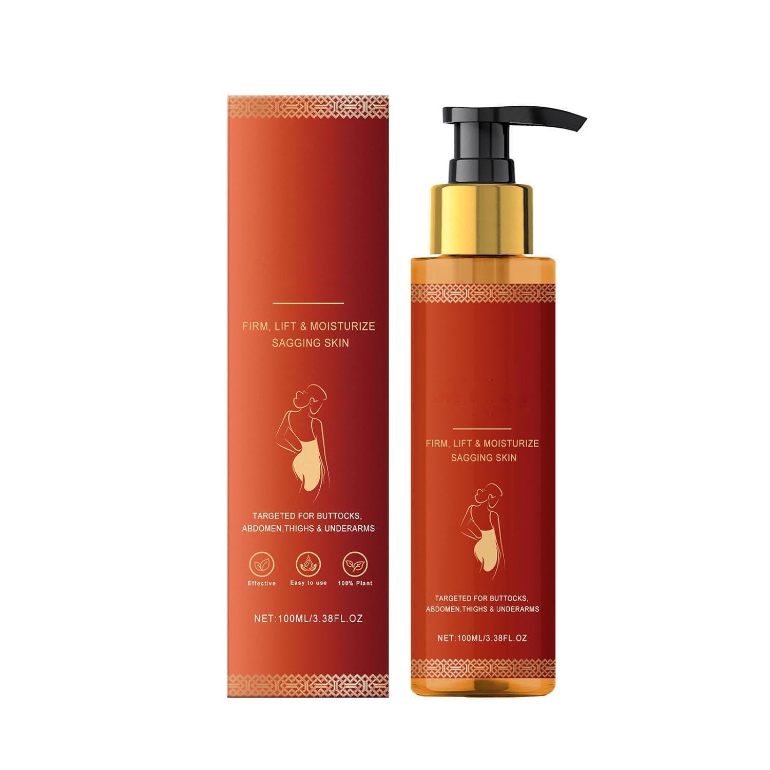 Body Firming Oil, Natural Hydrating & Tightening Skin Oil for Arms, Legs, Stomach & Full Body | Fast-Absorbing, Non-Greasy | Nourishes Skin, Reduces Fine Lines, Improves Elasticity