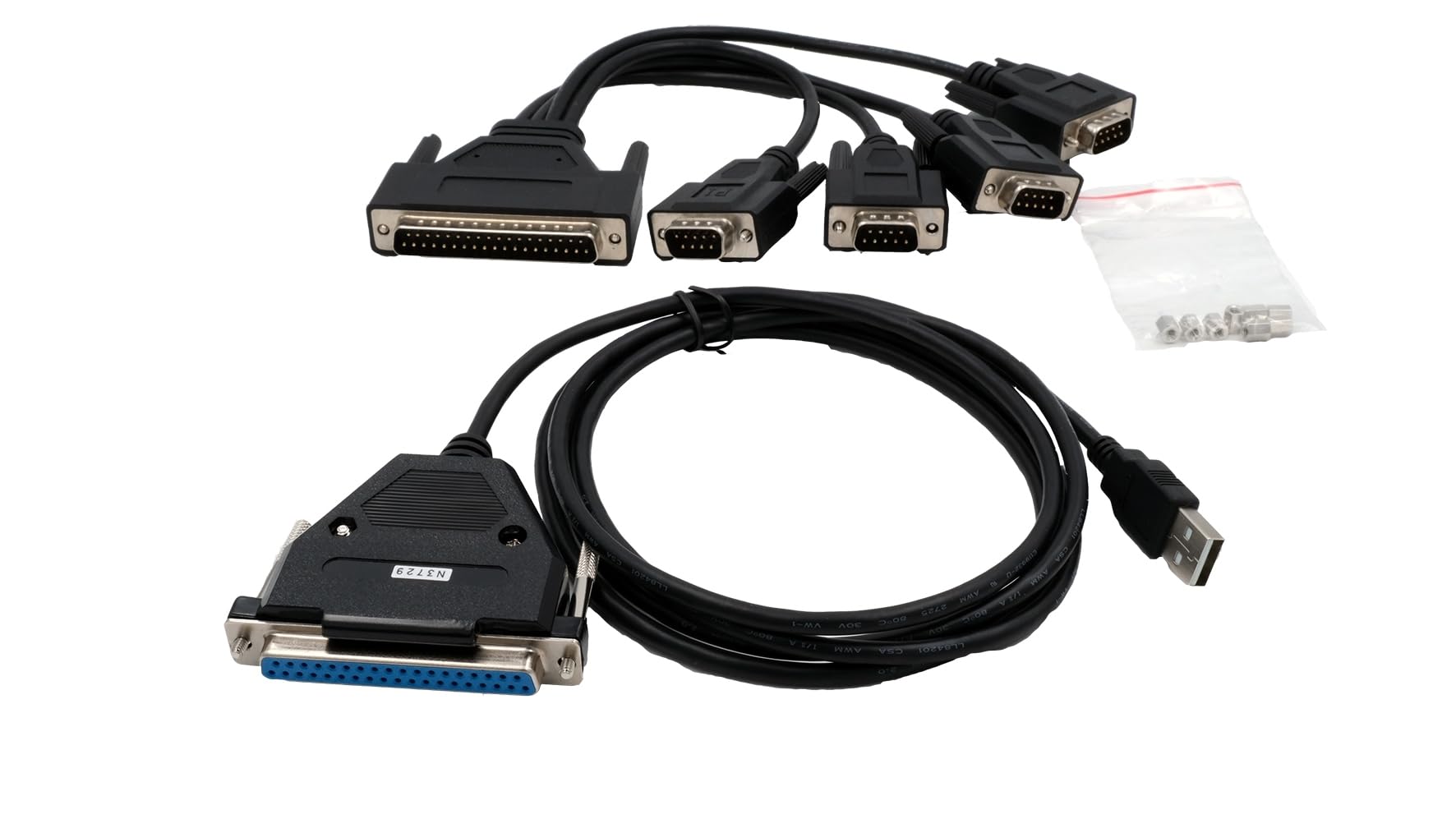 Exsys USB 3.2, Male USB 2.0 to, 1.8m