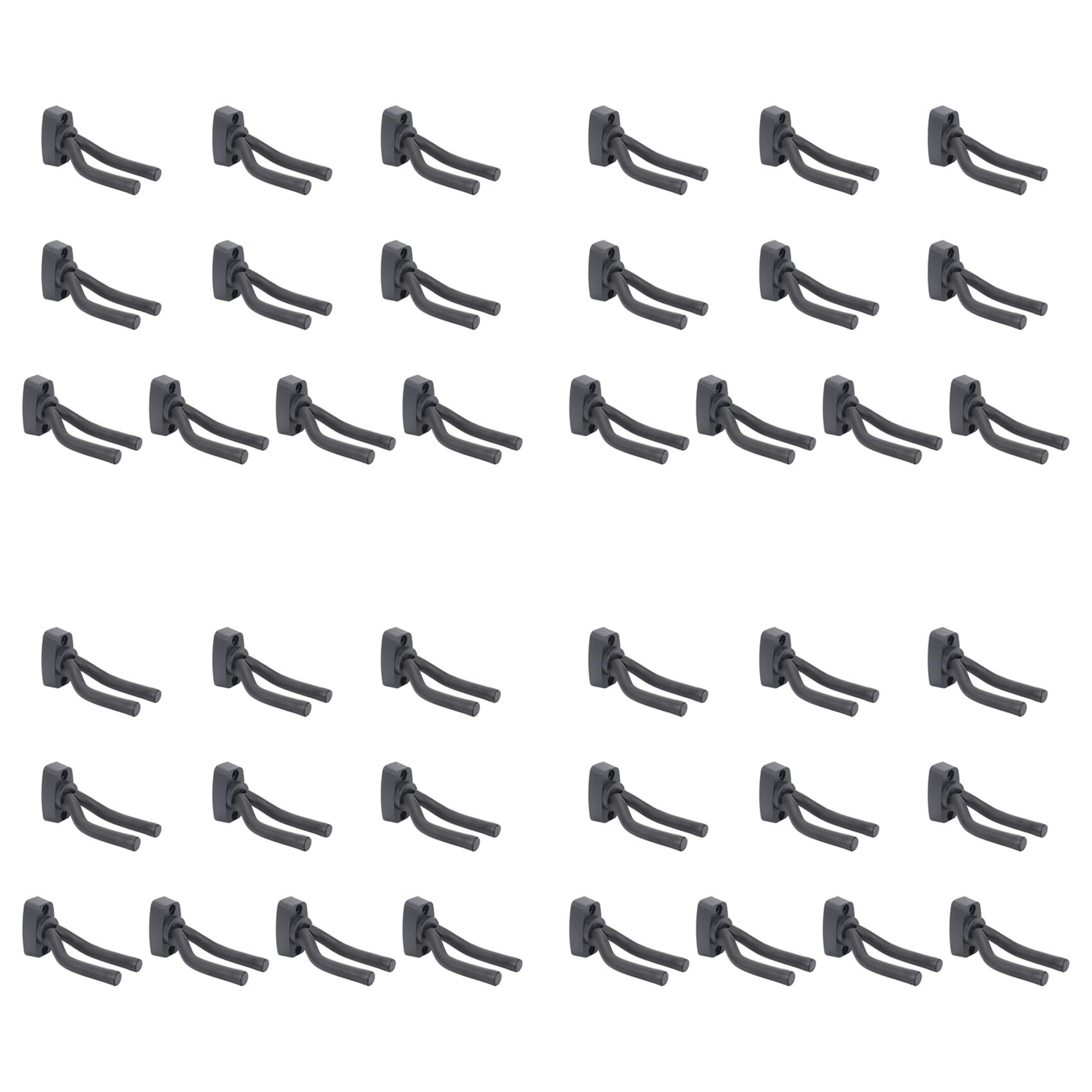 40Pcs Soporte de Guitarra Soporte para Colgador de Guitarra Gancho Soporte de Bastidor Soporte de Pared Pantalla de Estudio En Casa para Bajo de Guitarra
