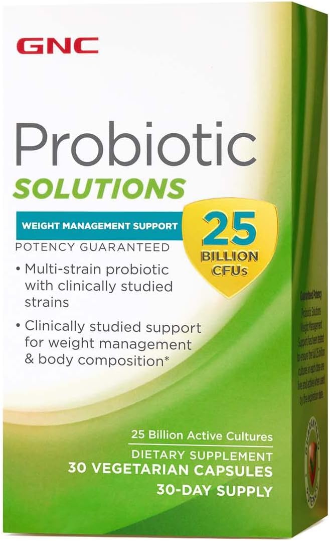GNC Probiotic Solutions Weight Management Support with 25