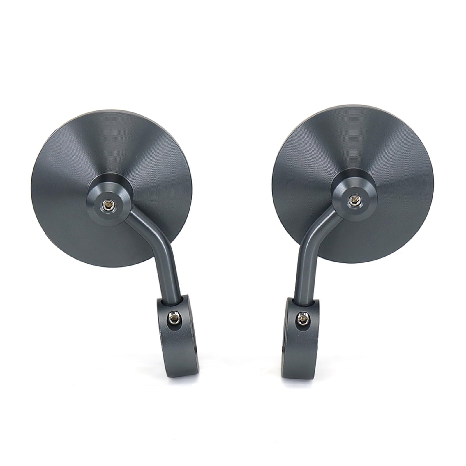 Specchietto Retrovisore Moto Manubrio Rotondi Specchietto Convesso Specchietto Per R9T RNINET RnineT R NINE TR NINET Ninet Specchietti Manubrio(Gray)