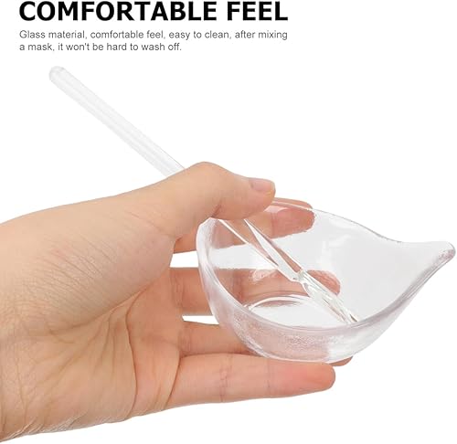 Miniatura 2 de Zerodeko Juego de cuencos faciales para mezclar faciales, cuencos de spa con cuchara, kits de herramientas faciales para bricolaje, máscaras
