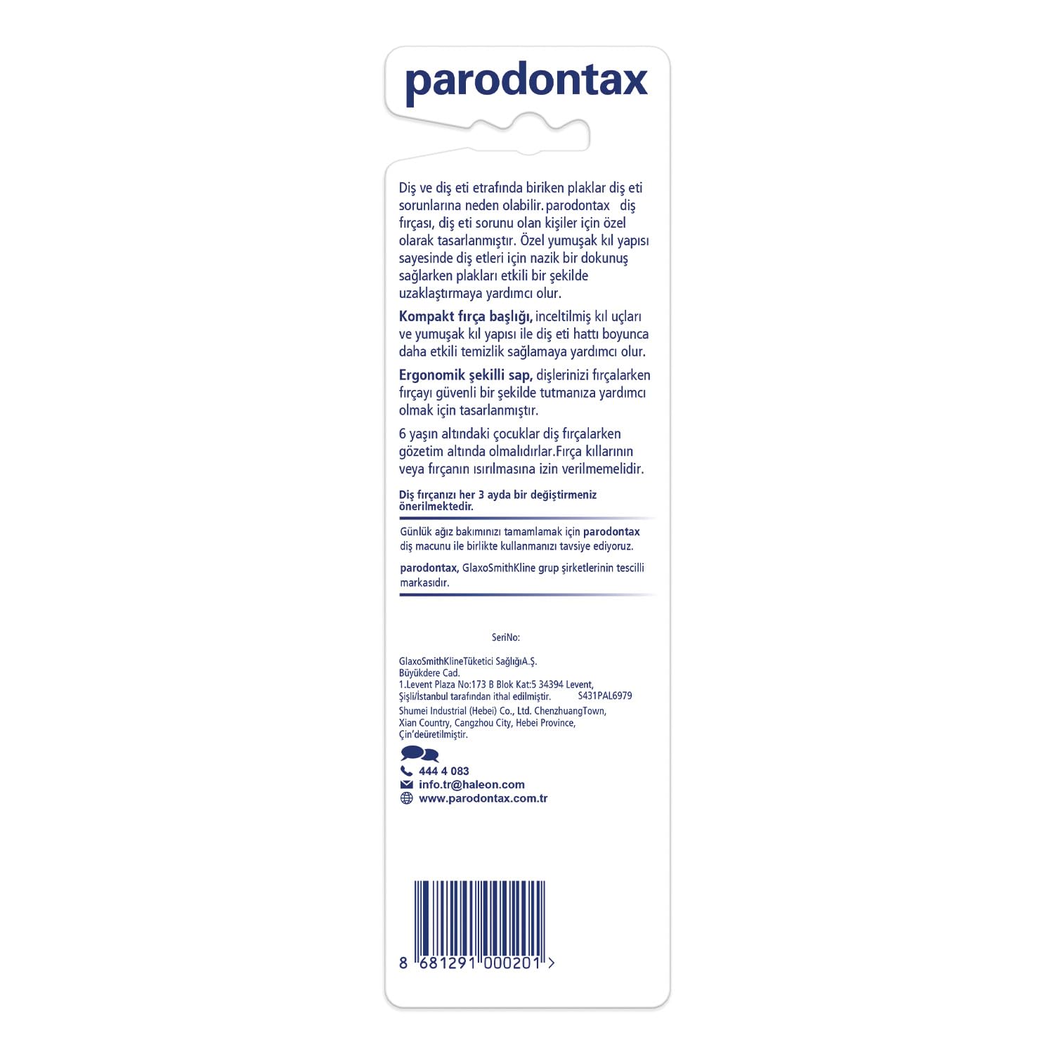 Parodontax Diş Eti Uzman Bakım Diş Fırçası Yumuşak 1+1