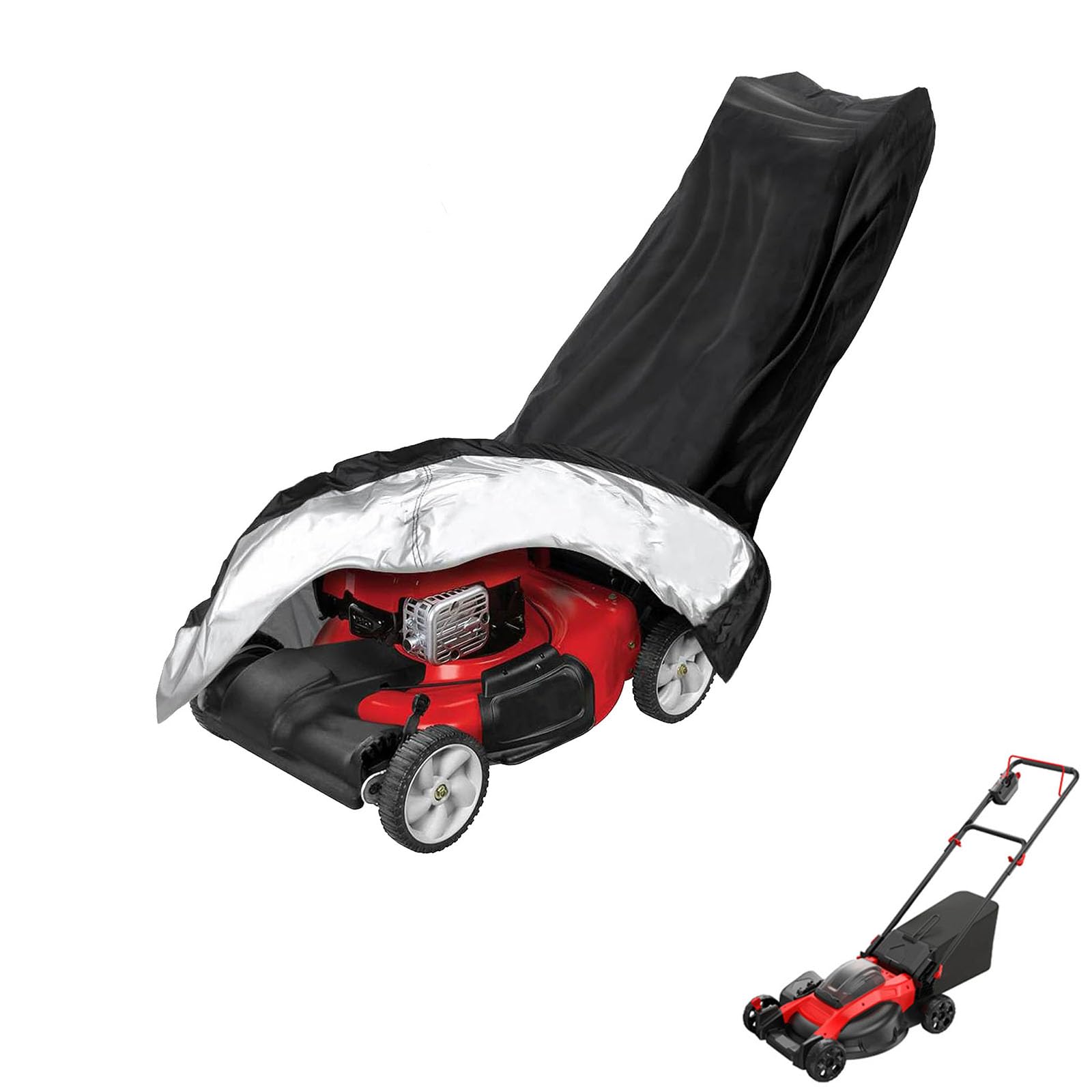 lawnmower cover Compatible with Craftsman CMCMW220P2 ,waterproof and sun,suitable for indoor and outdoor use all year round, comes with a storage bag โ image 1