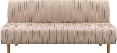 Miniatura 23 de H.VERSAILTEX Funda de sofá de alta elasticidad de 1 pieza, cubierta de sofá antideslizante, con parte inferior elástica, fundas gruesas y suaves,