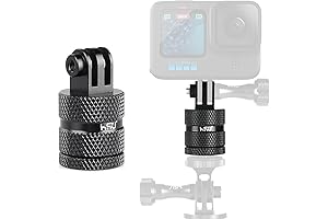 HSU Aluminum Tripod GoPro Mount 1/4