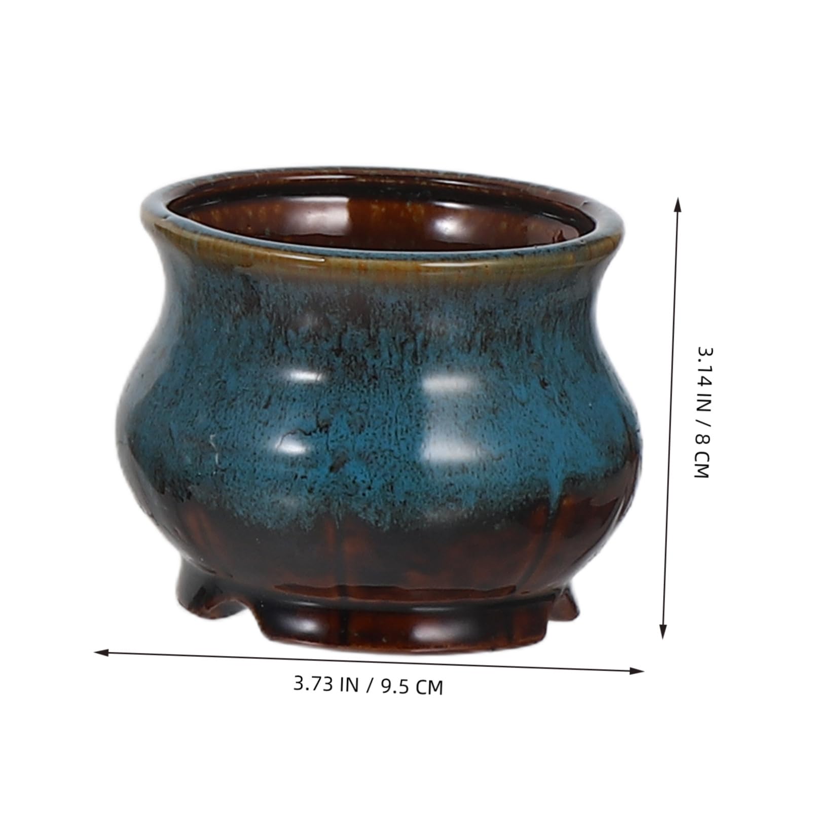 5 Sztuk Ceramicznych Doniczek Na Sukulenty Doniczka Ceramiczna Kolorowa Ceramiczna Doniczka Na Bonsai Doniczki Na Sukulenty Doniczki Ceramiczne