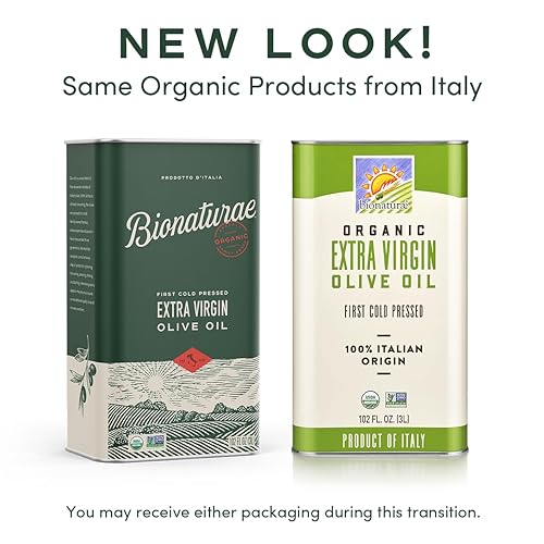 Miniatura 9 de Bionaturae Aceite de Oliva Virgen Extra  Aceite de Oliva Orgánico  Sin OGM  Certificado USDA Orgánico  Hecho en Italia  Aceite de Oliva Italiano 100
