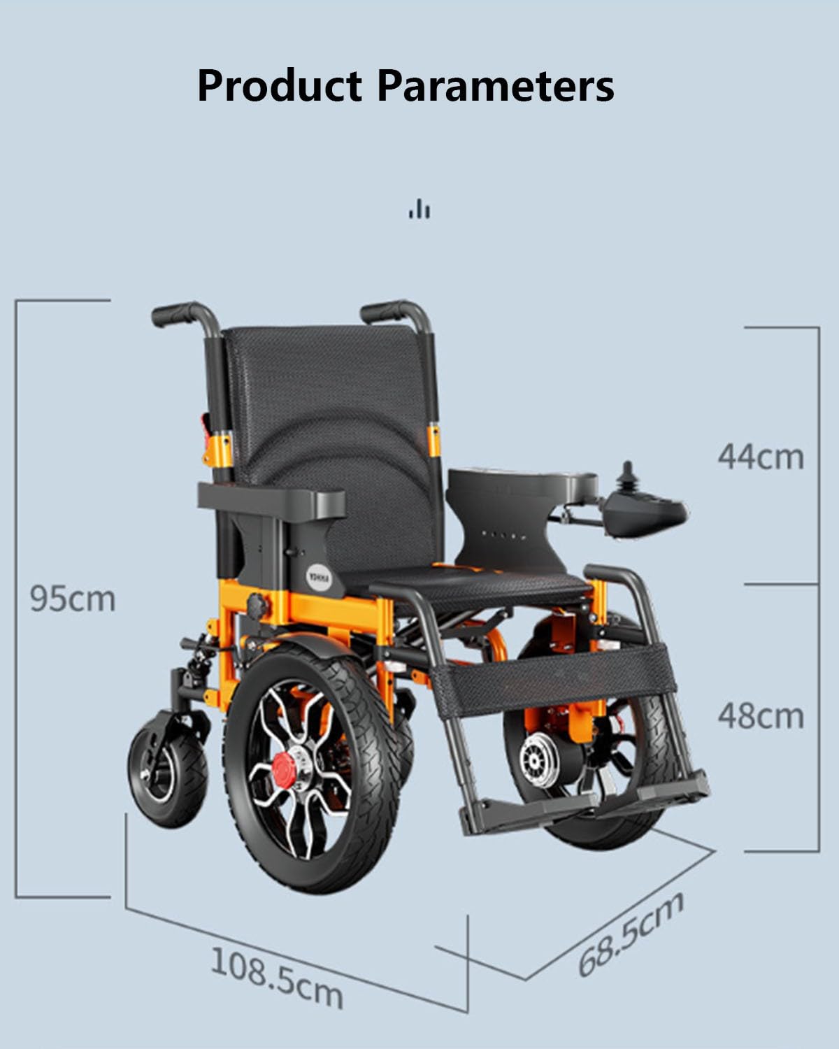 Składane wózki inwalidzkie, zmotoryzowane hulajnogi dla seniorów, elektryczne wózki inwalidzkie dla dorosłych, pojemność 120 kg, podwójny silnik 250 W, zasięg 20 km, wózek inwalidzki do