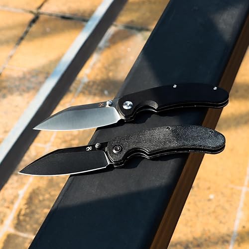 Miniatura 4 de KANSEPT Nesstreet - Cuchillos plegables de bolsillo para hombres EDC cuchillo plegable de 3.58 pulgadas 60.6 in, cuchillo plegable de bolsillo de