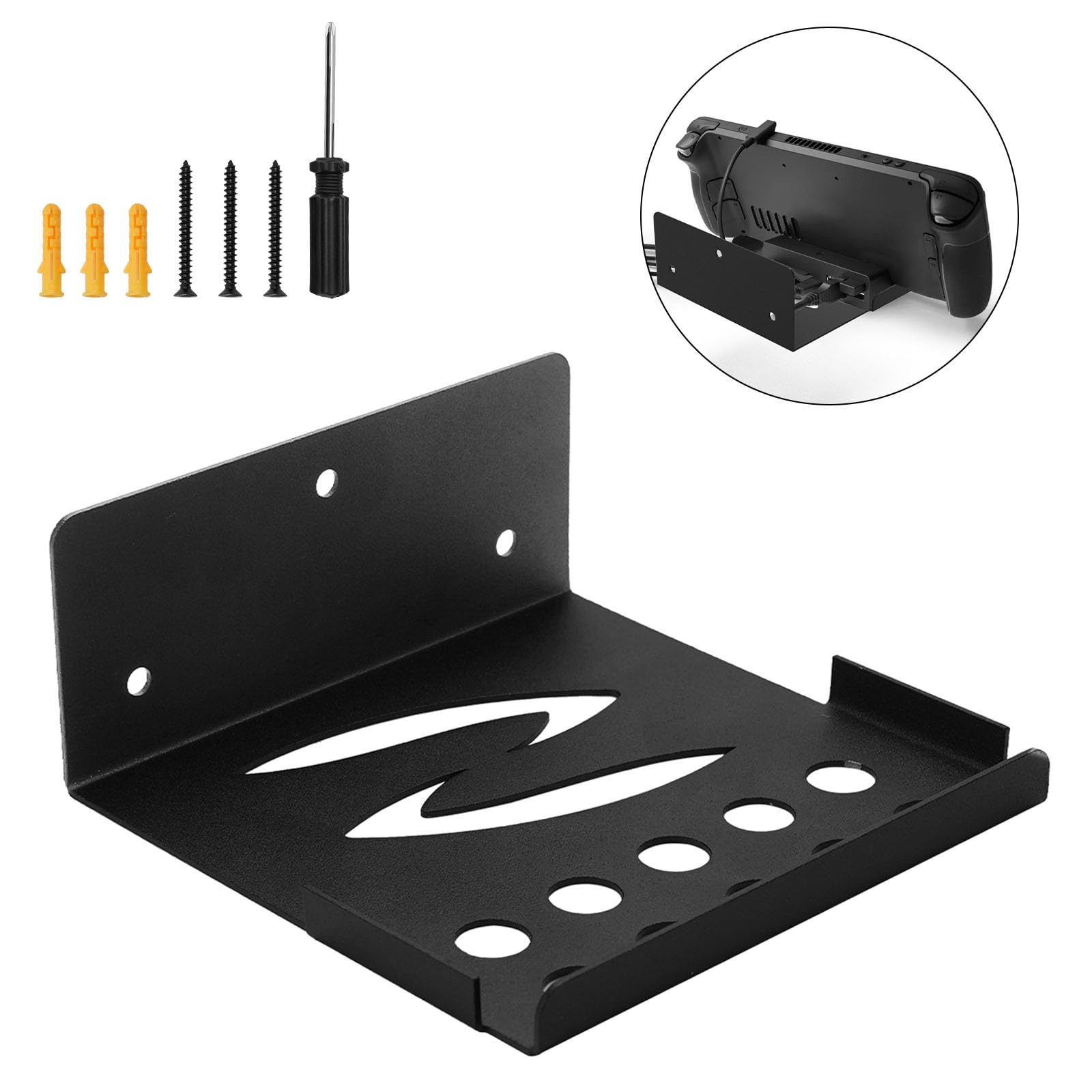 Steam Deck Buikstandaard – 3D-geprinte Ergonomische Houder, Anti-slip, Past Op 2,8 Mm Hoes, Voor Langere Gamesessies