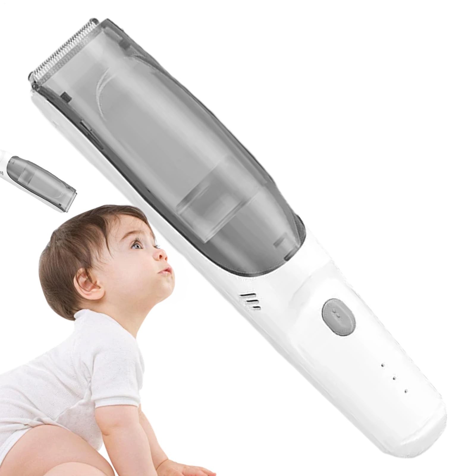Cortapelos silencioso, recargable, ultra silencioso, silencioso | para niños, potente, resistente al agua para corte de pelo