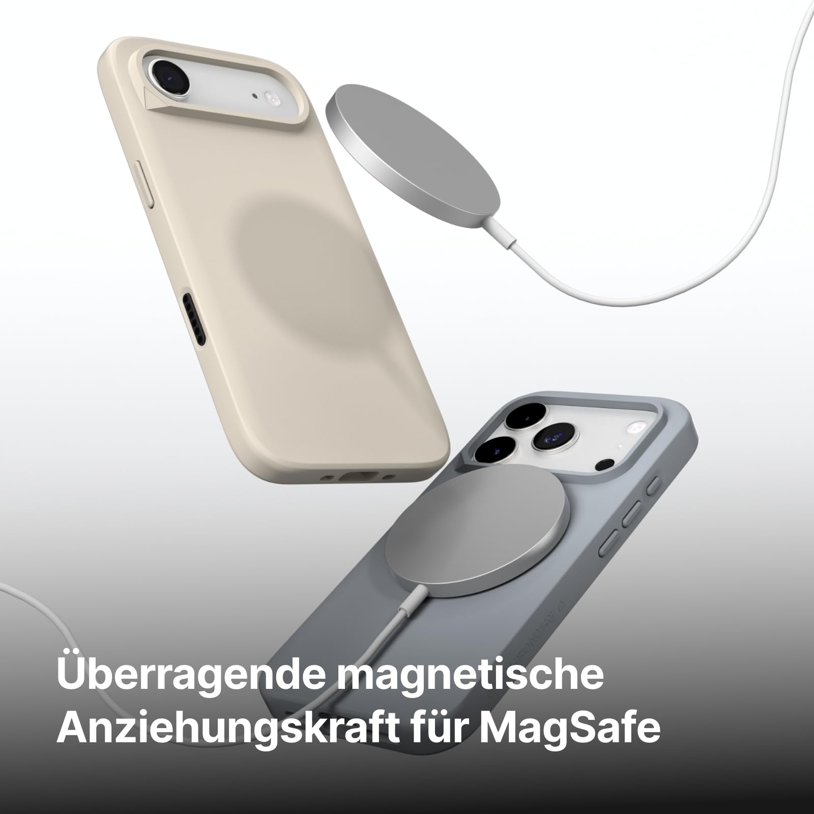 RhinoShield SolidX Hülle für MagSafe für iPhone 17 Pro Max | Starker Magnet, Fallschutz nach Militärstandard, verstärkte Stoßdämpfung, verbesserter Eckenschutz, schlank, leicht