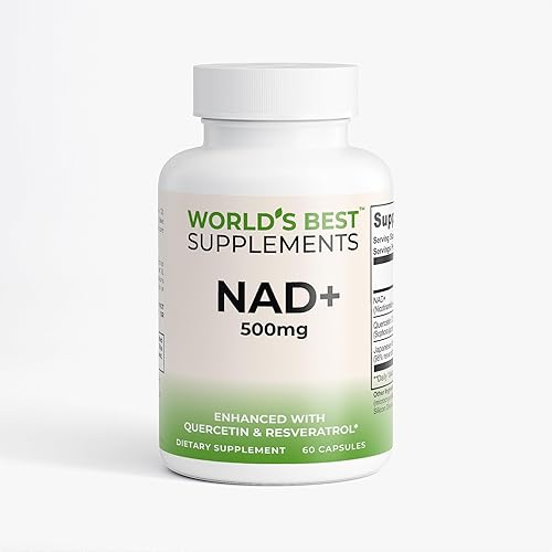 World's Best Supplements Cápsulas NAD+ 60 unidades