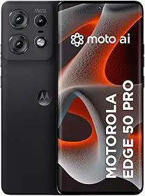 Smartphone Motorola Edge 50 Pro 5G - 256GB 24GB (12GB RAM+12GB Ram Boost) 50MP Ultra-Pixel AI Camera IP68 NFC - Preto