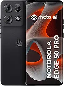 Smartphone Motorola Edge 50 Pro 5G - 256GB 24GB (12GB RAM+12GB Ram Boost) 50MP Ultra-Pixel AI Camera IP68 NFC - Preto (Recondicionado)
