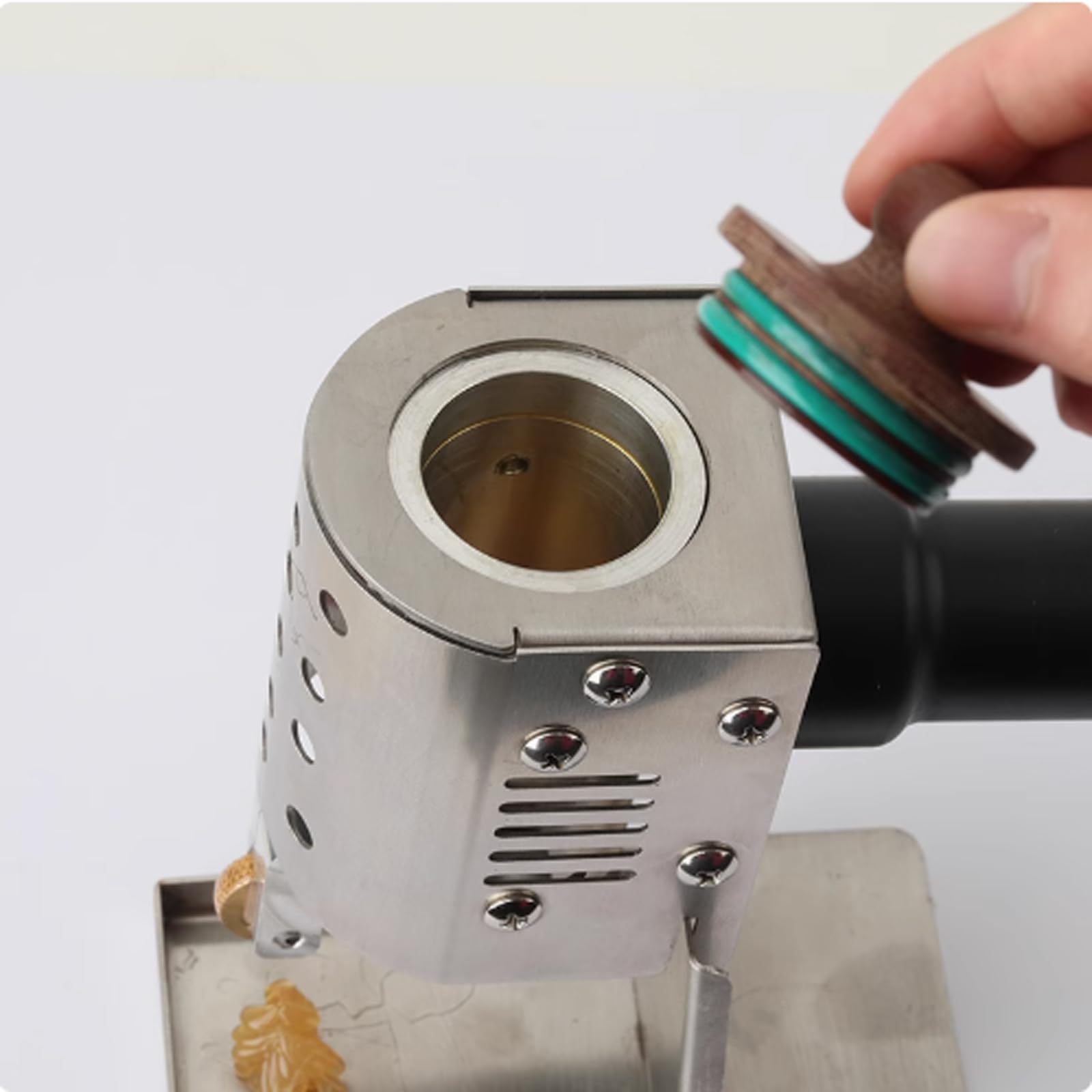 Pistola per colla a caldo, 150 W, riscaldamento rapido, controllo digitale della temperatura 50-220 ℃, ideale per progetti fai da te, artigianato e riparazioni domestiche, versatile e facile da usare