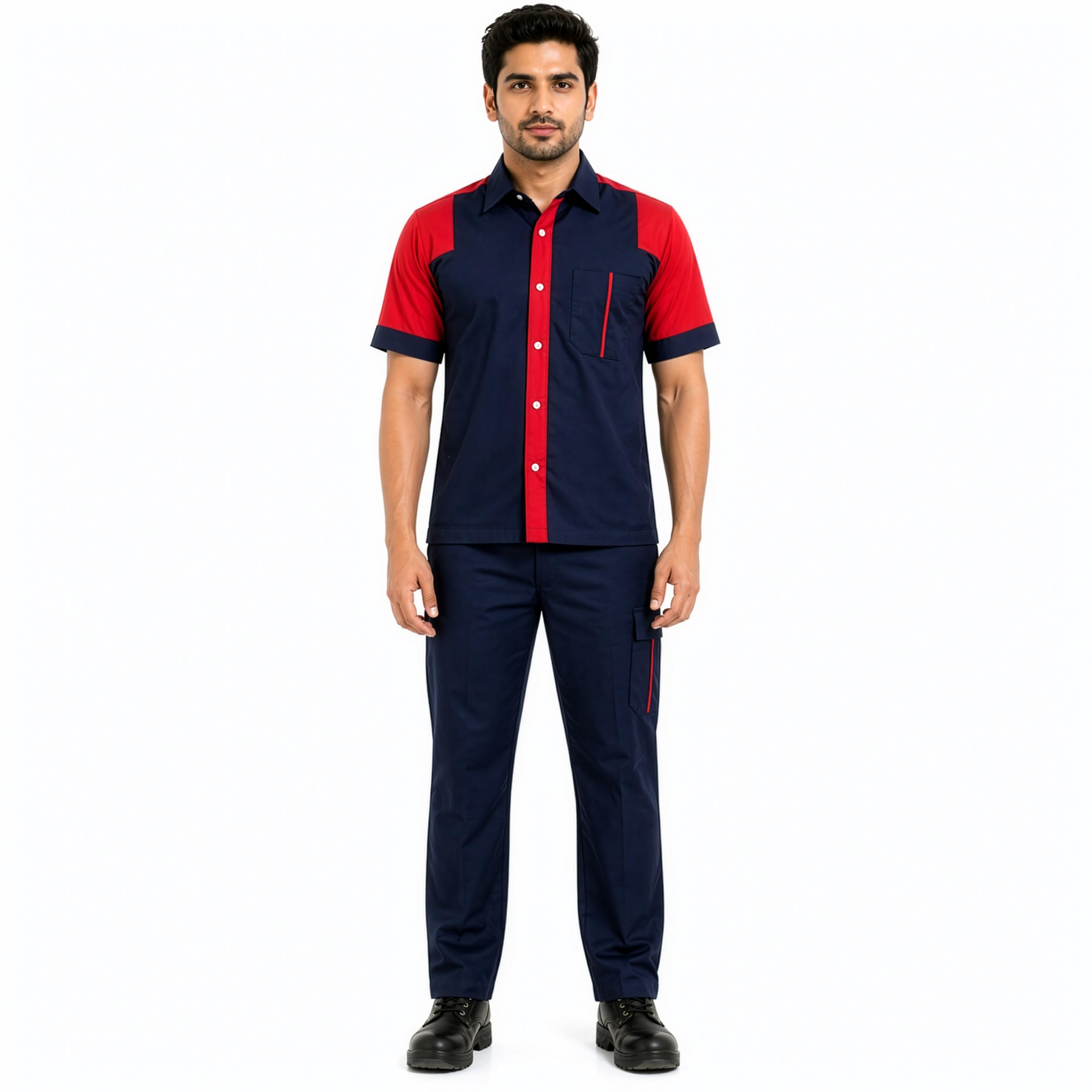 Honda Technician Dress Polycotton Regular Fit Large-image-9