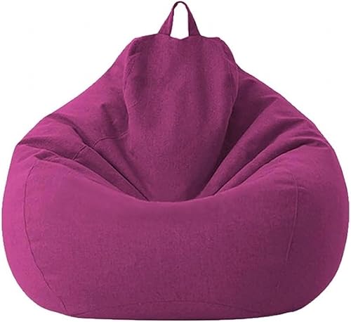 Miniatura 7 de NIBHZ Funda de puf grande de lino y algodón para sillas, fundas de sofá para sillón, color verde, 27.6 x 31.5 in