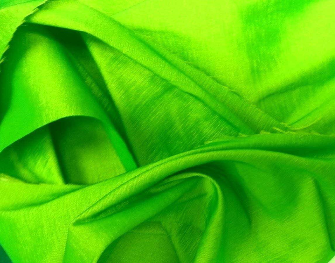 New Creations Fabric & Foam Inc, 60" Wide Medium Weight Stretch Taffeta Fabric (Yellow, 3 Yards)